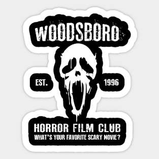 Woodsboro Sticker